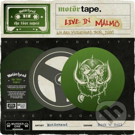 Motörhead: The Löst Tapes Vol. 3 LP - Motörhead, Hudobné albumy, 2022
