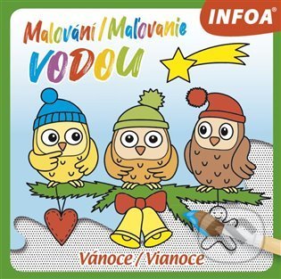 Malování / Maľovanie vodou - Vánoce, INFOA, 2022