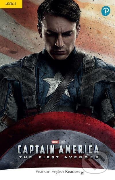 Pearson English Readers: Level 2 Marvel Captain America The First Avenger Bk + Code - Jane Rollason, Pearson, 2021