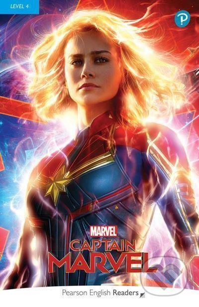 Pearson English Readers: Level 4 Marvel Captain Marvel Book + Code Pack - Karen Holmes, Pearson, 2021