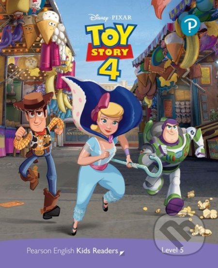 Pearson English Kids Readers: Level 5 - Toy Story 4 (DISNEY) - Mo Sanders, Pearson, 2021