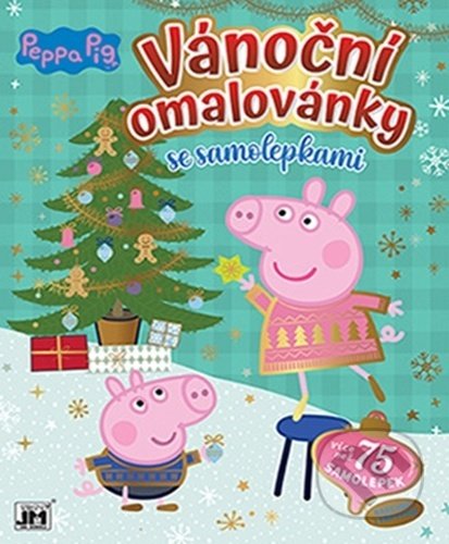 Vánoční omalovánky Peppa Pig, Jiří Models, 2022