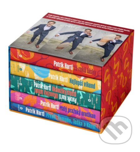 Patrik Hartl: Dárkový box pěti knih - Patrik Hartl - kniha z kategorie Společenská beletrie