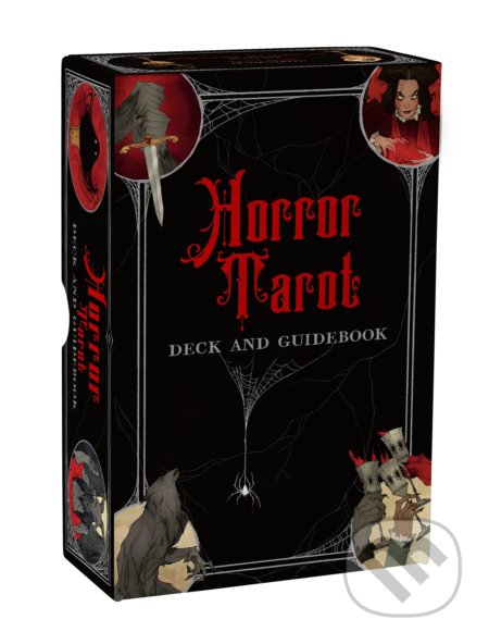 Horror Tarot: Deck and Guidebook - Minerva Siegel, Abigail Larson, Aria Gmitter, Titan Books, 2022