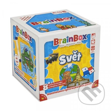 BrainBox CZ - svět - hra z kategorie Vzdělávací hry