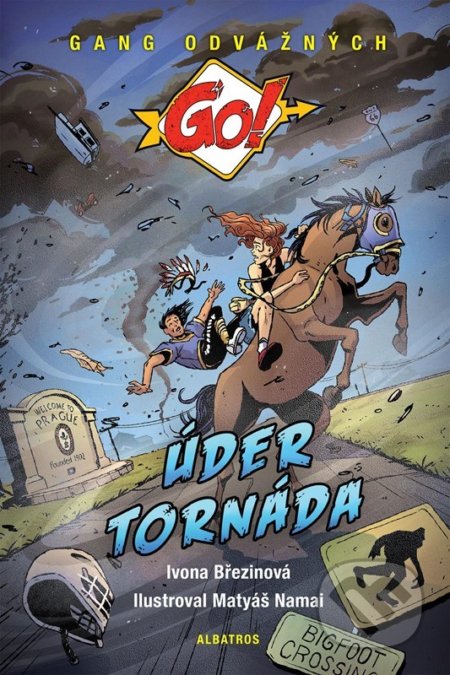 Úder tornáda - Ivona Březinová, Matyáš Namai (ilustrátor) - kniha z kategorie Beletrie pro děti