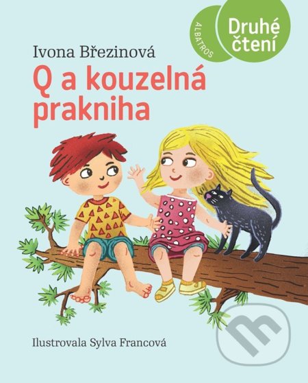 Q a kouzelná prakniha - Ivona Březinová, Sylva Francová (Ilustrátor), Albatros CZ, 2022