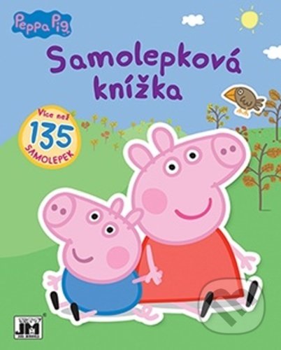 Samolepková knížka Prasátko Peppa, Jiří Models, 2022