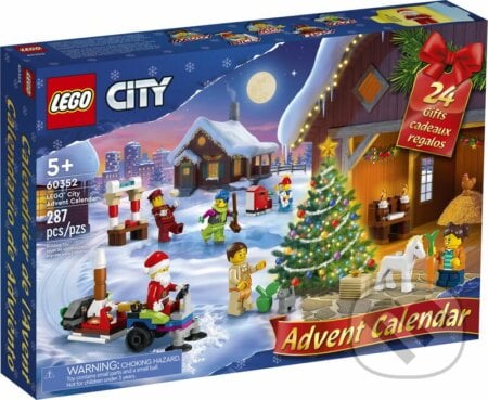 LEGO City 60352 Adventný kalendár, LEGO, 2022