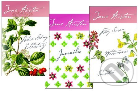 Lady Susan, Watsonovci, Sanditon + Láska slečny Elliotovej + Juvenílie (kolekcia troch románov) - Jane Austen, Slovart