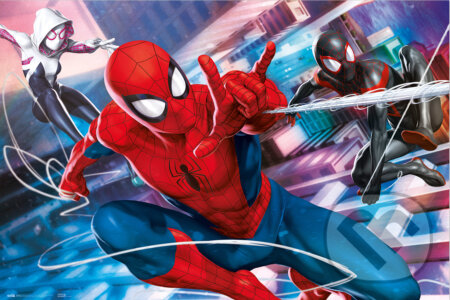 Plagát Marvel - Spiderman: Peter, Miles & Gwen, Spiderman, 2022