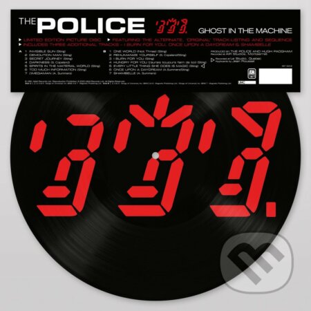 Police : Ghost in the Machine Ltd. (Picture) LP - Police, Hudobné albumy, 2022
