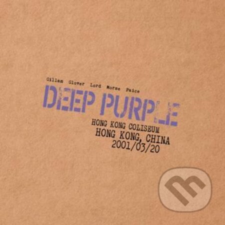 Deep Purple: Live In Hong Kong 2001 - Deep Purple, Hudobné albumy, 2022
