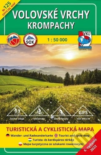 Volovské vrchy – Krompachy 1:50 000, VKÚ Harmanec, 2022