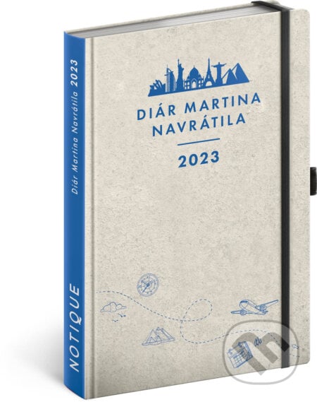 Diár Martina Navrátila 2023, Notique, 2022