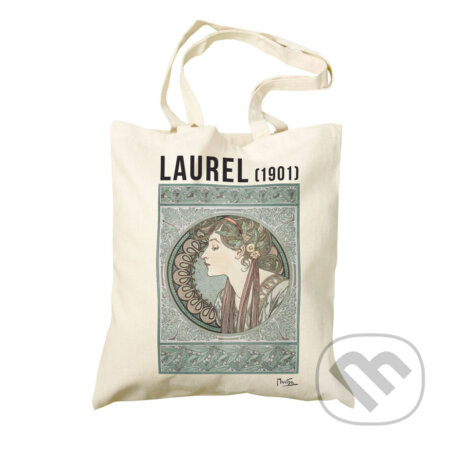 Plátěná taška Alfons Mucha - Laurel (dlhé uši)