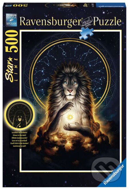 Starline Puzzle Svítící lev, Ravensburger, 2022