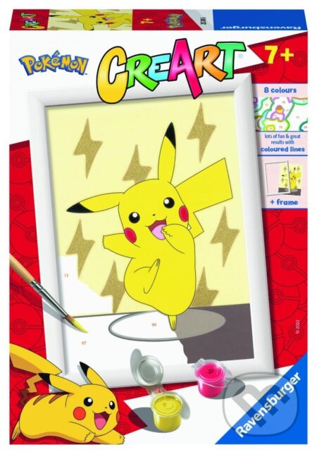 Ravensburger CreArt Pokémon - Pikachu, Ravensburger, 2022