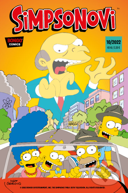 Simpsonovi 10/2022 - kniha z kategorie Komiksy
