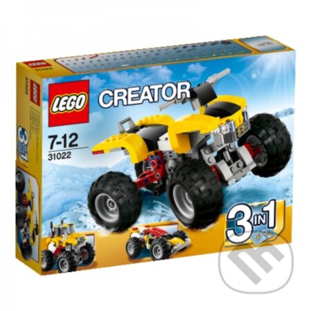 LEGO Creator 31022 Turbo štvorkolka, LEGO, 2014