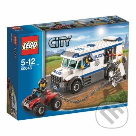 LEGO City 60043 Transportér pre väzňov, LEGO, 2014