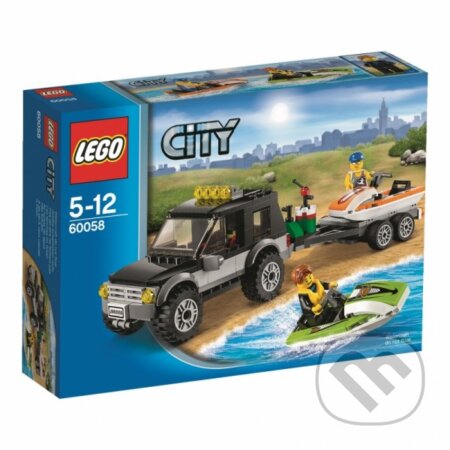 LEGO City 60058 SUV s vodným skútrom, LEGO, 2014
