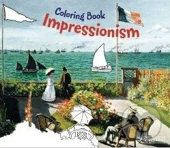 Coloring Book Impressionism - Doris Kutschbach - kniha z kategorie Pro děti