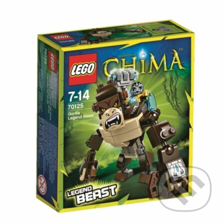 LEGO CHIMA 70125 Gorila - Šelma Legendy, LEGO, 2014