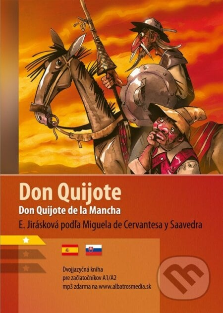 Don Quijote A1/A2 (ŠJ-SJ) - Eliška Jirásková, Aleš Čuma (Ilustrátor), Lindeni, 2022