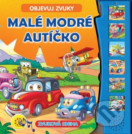 Malé modré autíčko - objevuj zvuky, Foni book CZ, 2022