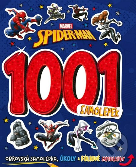 Marvel Spider-Man: 1001 samolepek, Egmont ČR, 2022
