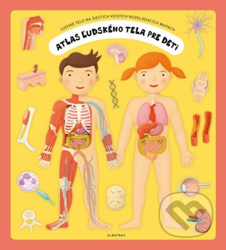 Atlas ľudského tela pre deti - Oldřich Růžička, Tomáš Tůma (ilustrácie), Albatros, 2022