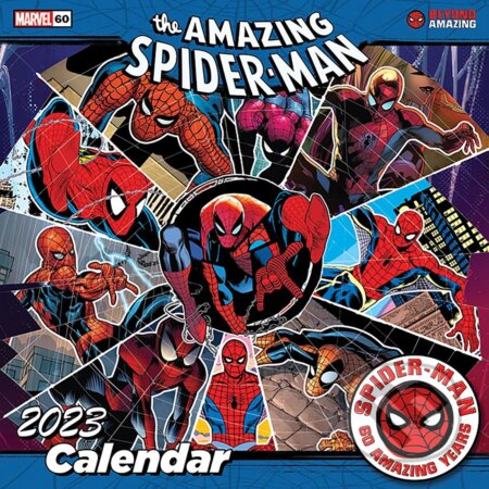 Kalendár Spider-Man 2023, Pyramid International, 2022