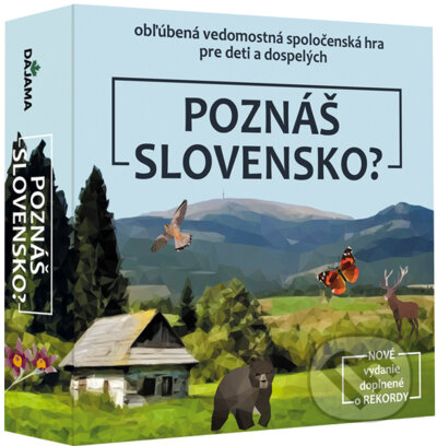 Poznáš Slovensko? - Daniel Kollár, Daniela Kollárová, Juraj Kucharík, DAJAMA, 2022