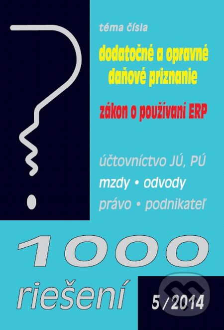 1000 riešení 5/2014, Poradca s.r.o., 2014