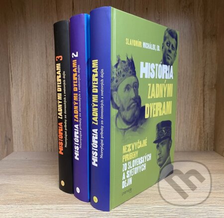 Kolekcia kníh História zadnými dverami (Komplet 3 kníh) - kniha z kategorie Historie