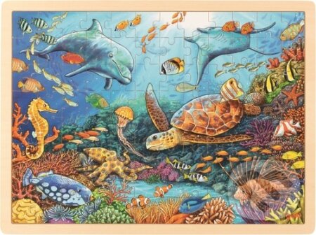 Velký bariérový útes (Dřevěné puzzle) - puzzle z kategorie Maxi dílky