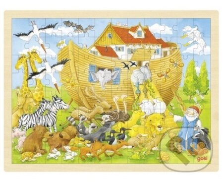 Noemova archa (Dřevěné puzzle) - puzzle z kategorie Maxi dílky