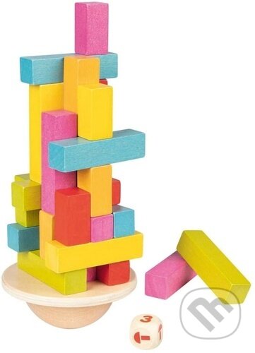 Balanční hra - Tančící věž - hra z kategorie Stavebnice