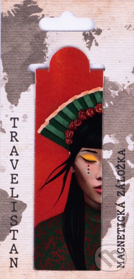 Magnetická záložka Asie