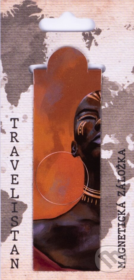 Magnetická záložka Afrika