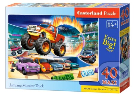 Puzzle: Jumping Monster Truck (Castorland). Castorland, 2022
