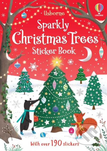 Sparkly Christmas Trees - Jessica Greenwell, Lucy Barnard (ilustrátor), Usborne, 2022