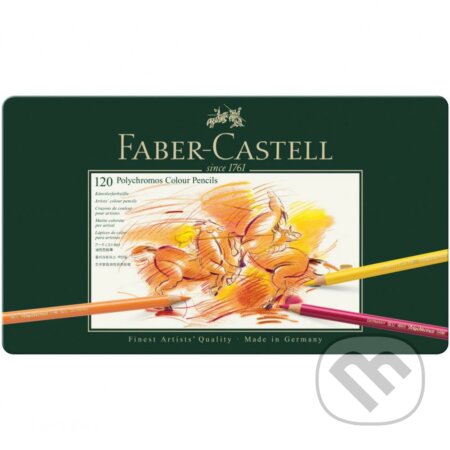 Pastelky Polychromos set 120 ks, Faber-Castell