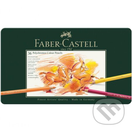 Pastelky Polychromos 36 ks set, Faber-Castell