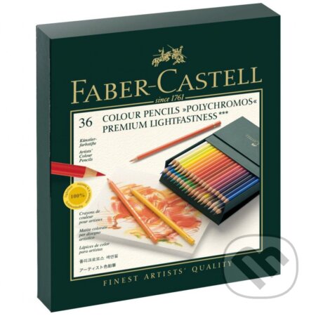 Pastelky Polychromos set 36 ks set, Faber-Castell
