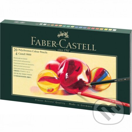 Pastelky Polychromos set, darčekové balenie, Faber-Castell