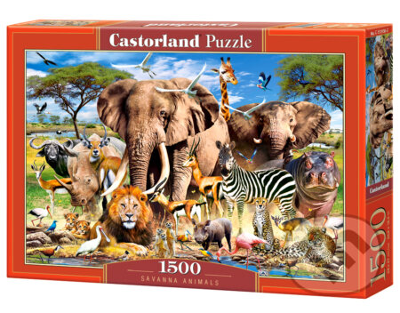 Savanna Animals, Castorland, 2022