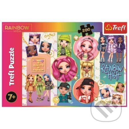 Rainbow high Přátelství - puzzle z kategorie 60 - 300 dílků