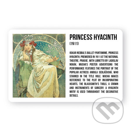 Magnet Alfons Mucha - Princezna
